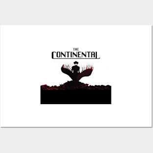 continental series john wick world graphic design illustration Posters and Art